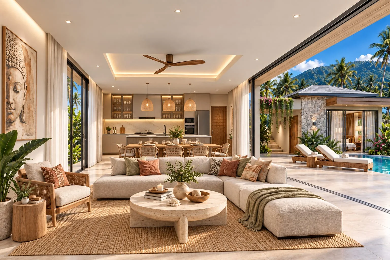 3 Bedroom at Naga Kiri Villas Lamai